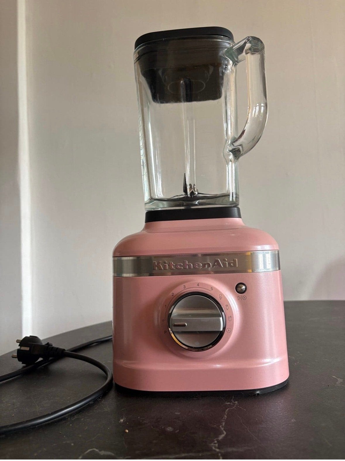 KitchenAid Blender - Roze, Ophalen, 1 tot 2 liter, 3 snelheden of meer, Zo goed als nieuw