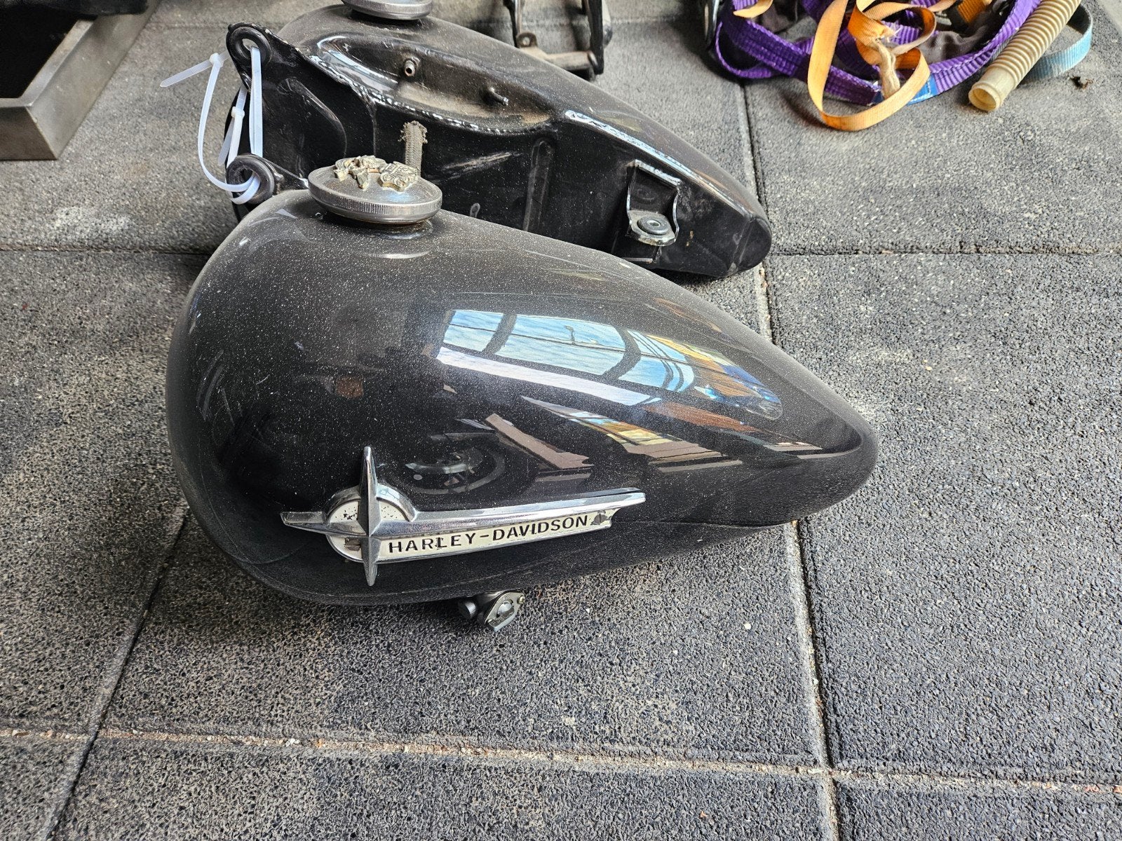benzinetank heritage softail, Motoren, Onderdelen | Harley-Davidson, Ophalen of Verzenden, Gebruikt