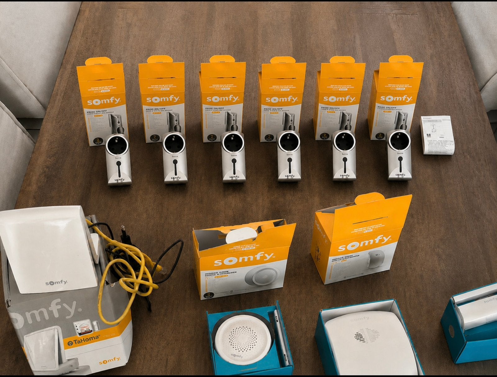 Somfy Smart Home Beveiligingssysteem - Compleet Pakket, Raam of Deur, Ophalen of Verzenden, Zo goed als nieuw, Compleet systeem