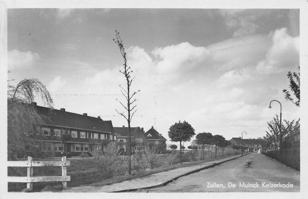 JP1426 Zuilen de Muinck-Keizerkade Utrecht 1946, Ophalen of Verzenden, 1940 tot 1960, Gelopen, Utrecht