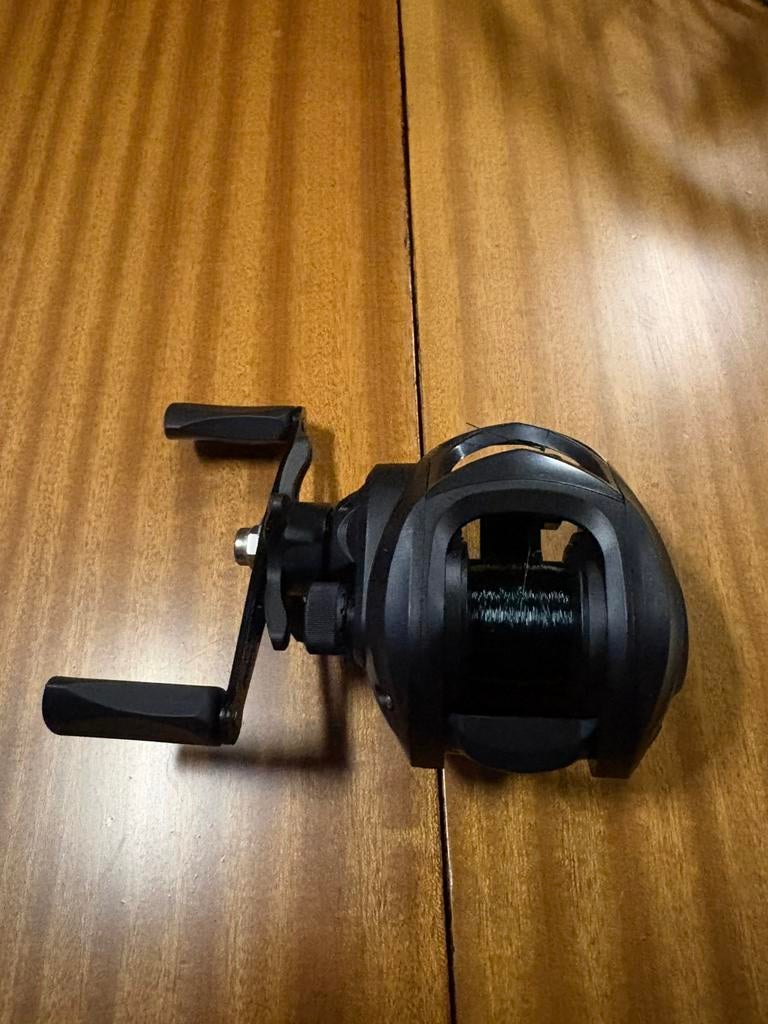 Baitcaster met nylon lijn (nieuw), Verzenden, Nieuw, Molen