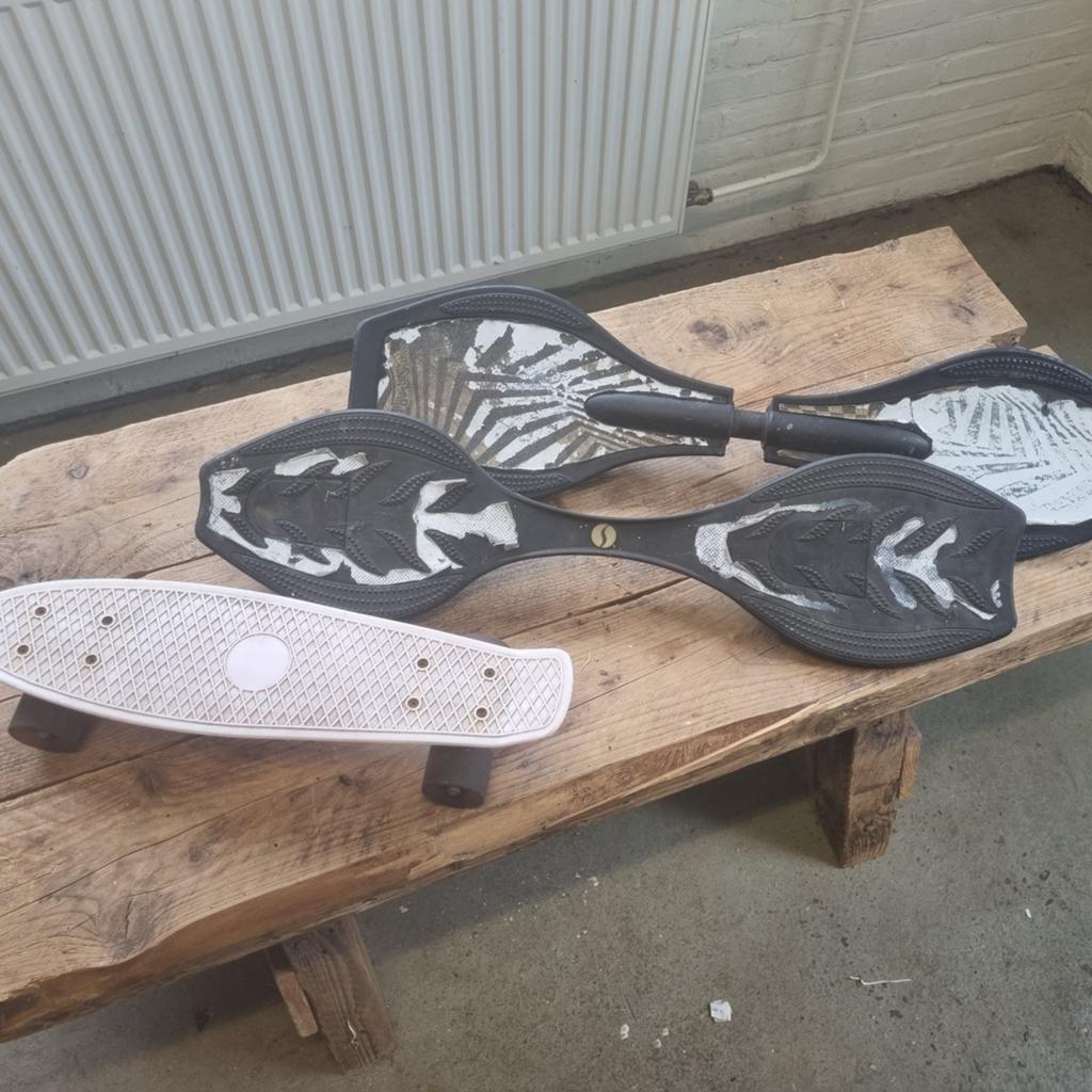 Wakeboard en skateboard, Ophalen
