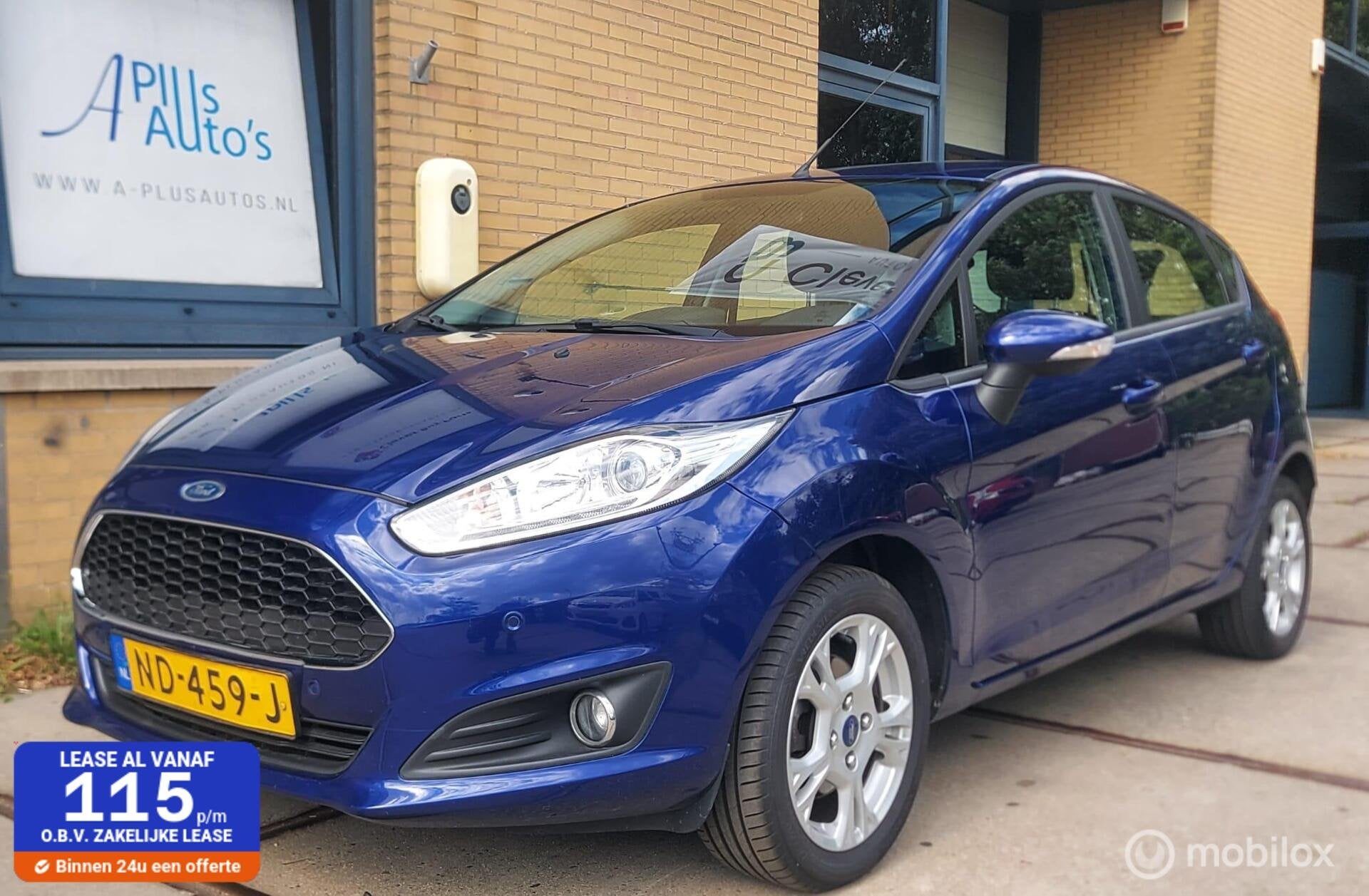 Fiesta 1.0 Style Ultimate Nap volledige hysterie pdc nafi, Auto's, Ford, Voorwielaandrijving, 40 €/maand, Euro 6, 525 kg