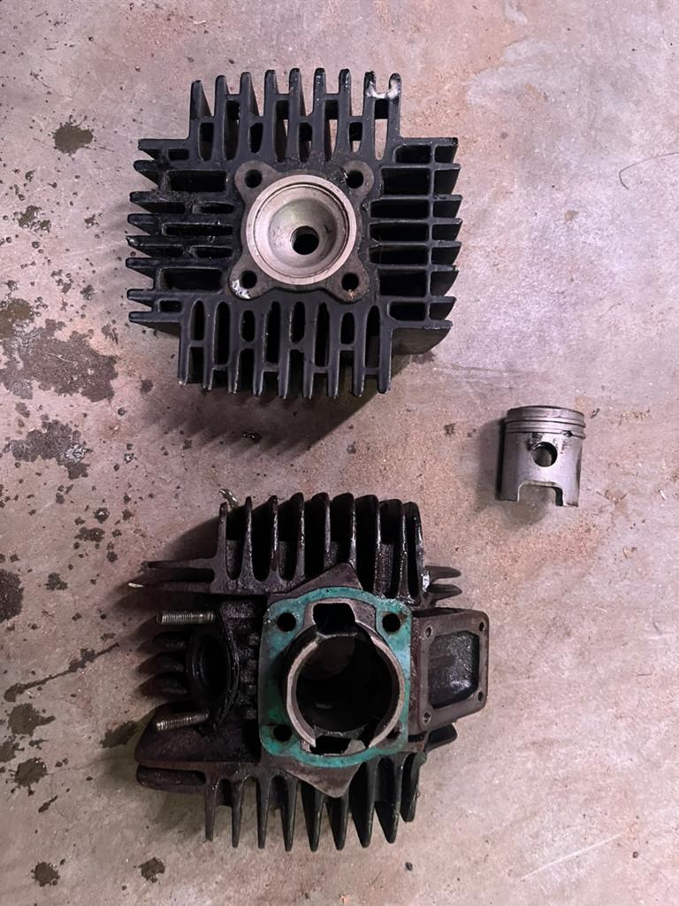 50cc cylinder tomos a35 Quadro, Fietsen en Brommers, Brommeronderdelen | Puch, Ophalen of Verzenden, Zo goed als nieuw, Overige typen