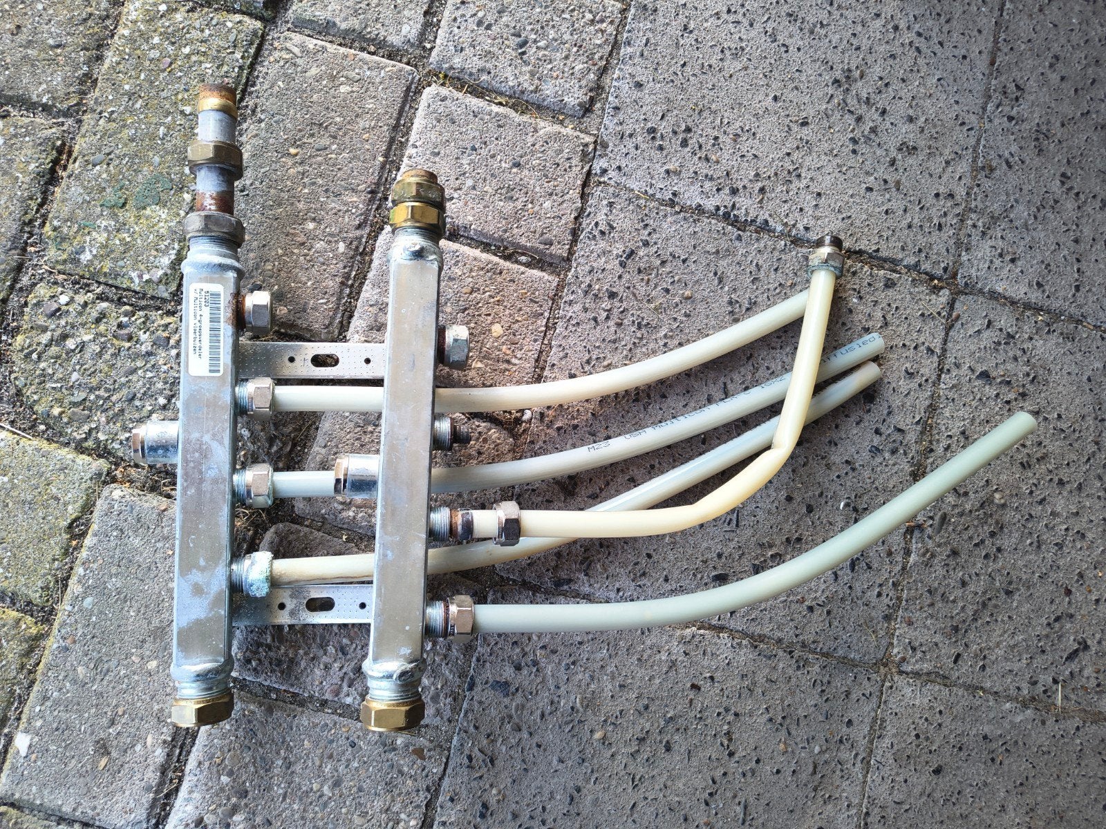 Multicon CV 4-groepsverdeler voor vloerverwarming, Gebruikt, Minder dan 30 cm, Overige typen, Minder dan 60 cm