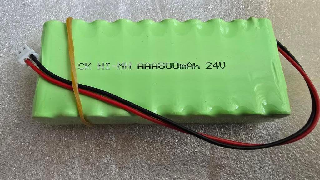Ni-MH 24V 800mAh Accupack met JST-connector, Ophalen of Verzenden, Nieuw, Oplaadbaar
