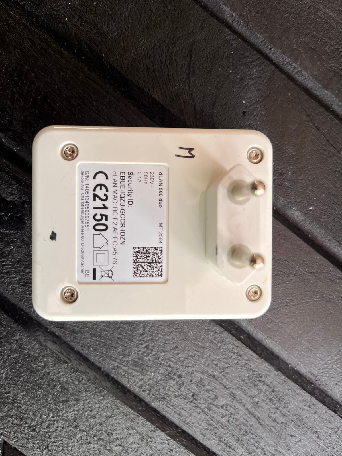 Devolo dLAN 500 WiFi Powerline Adapters (4 stuks), Ophalen of Verzenden, Gebruikt, Router