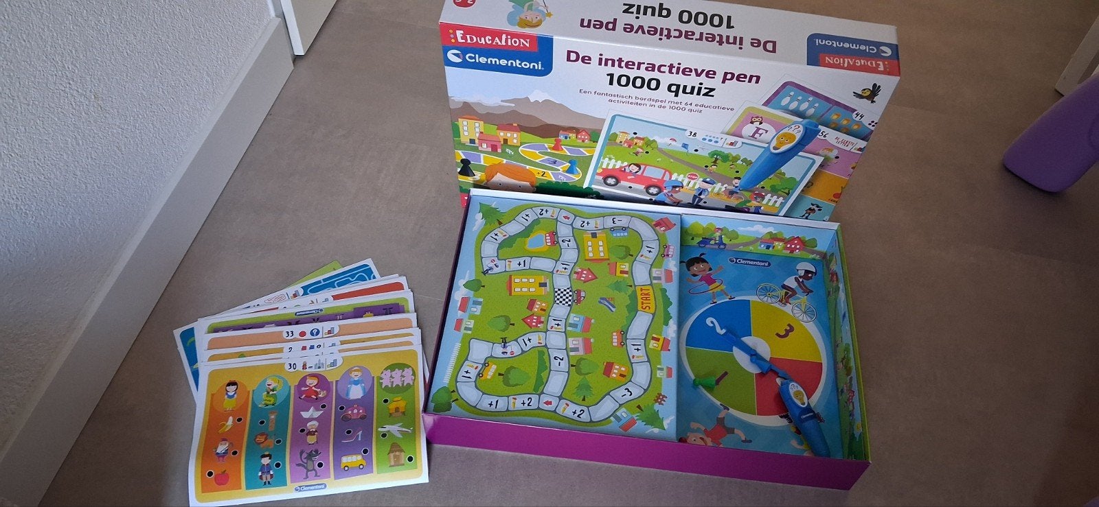 leerzame spelletjes, Ophalen, Zo goed als nieuw
