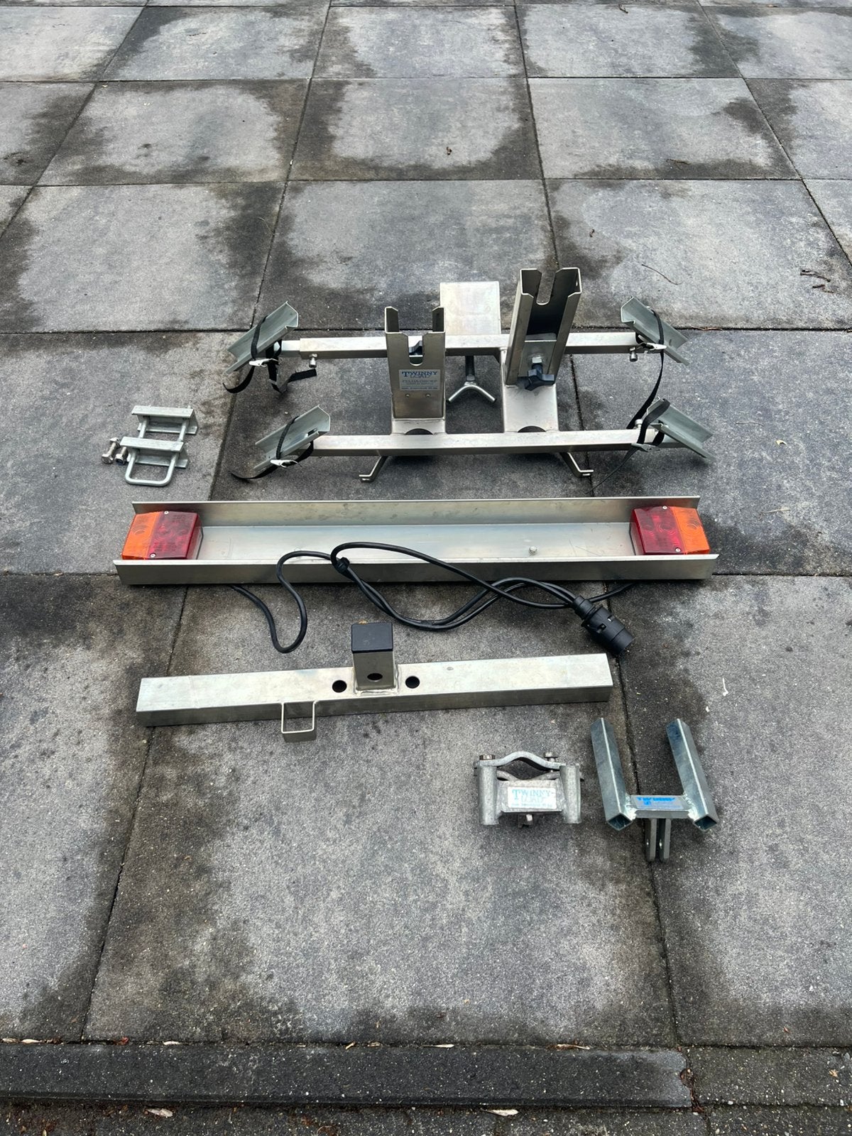 Twinny Load fietsendrager, Ophalen, 2 fietsen, Gebruikt, Trekhaakdrager