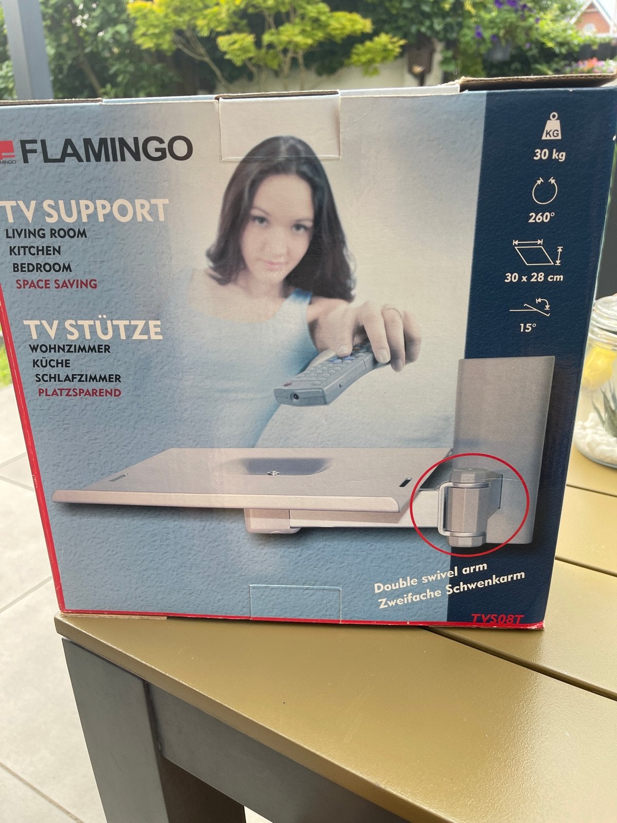 Flamingo TV Steun met Zwenkarm - Nieuw in Doos, Ophalen of Verzenden, Nieuw