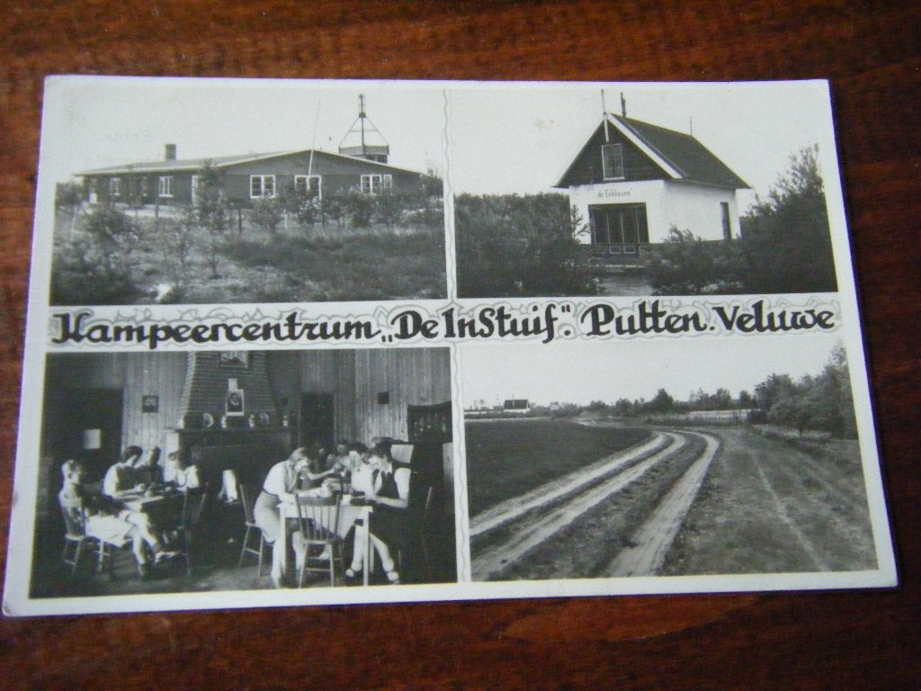 R42 - Putten - De Instuif - Mooi/Oud, Ophalen of Verzenden, 1940 tot 1960, Gelderland