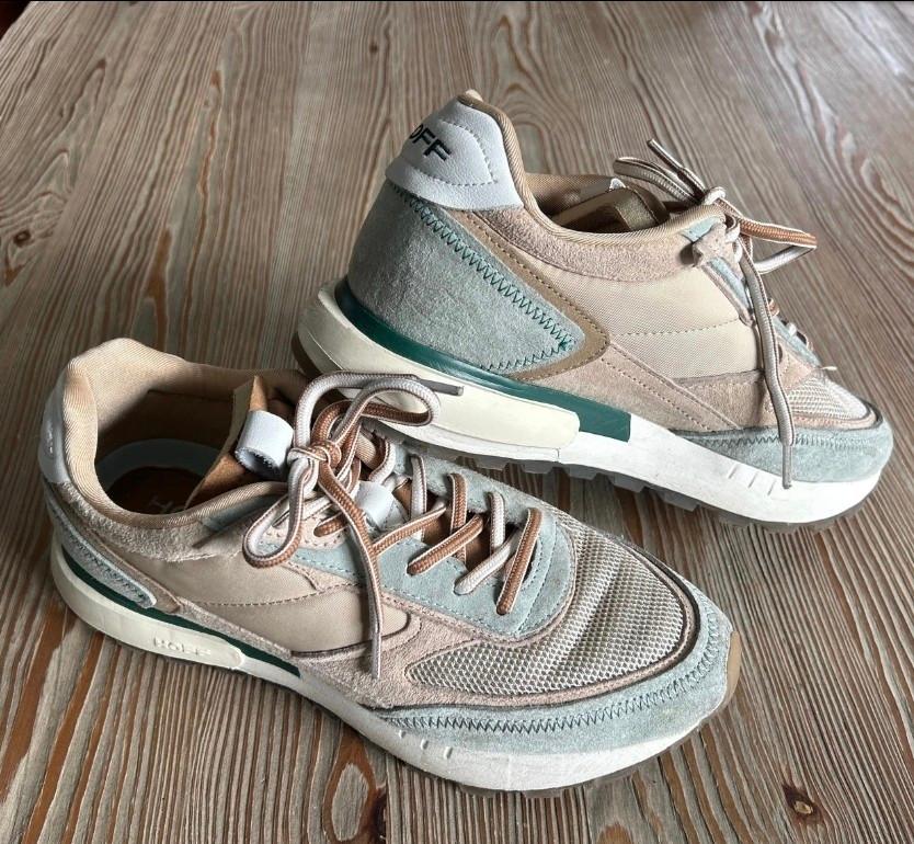 Gave sneakers van HOFF, 39, beige/mintgroen, Hoff, Ophalen of Verzenden, Sneakers of Gympen, Gedragen
