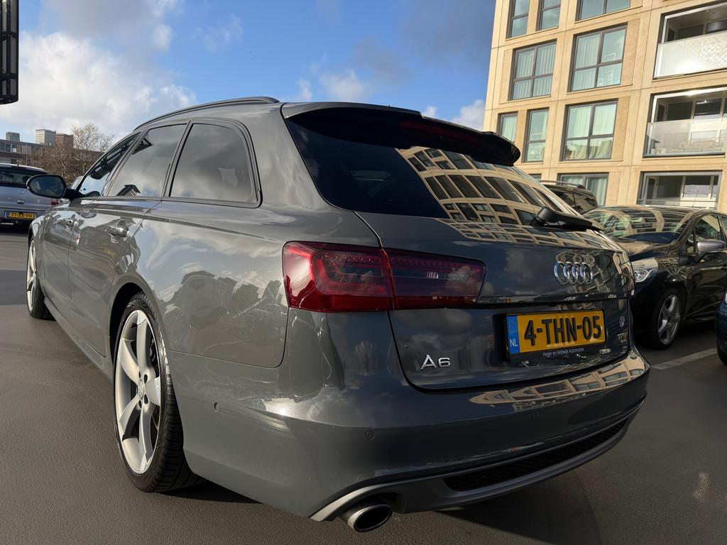 Audi A6 Avant 3.0 TFSI quattro Pro Line S Bomvol Optie Pano, Auto's, Audi, Automaat, Euro 5, Gebruikt, Zwart