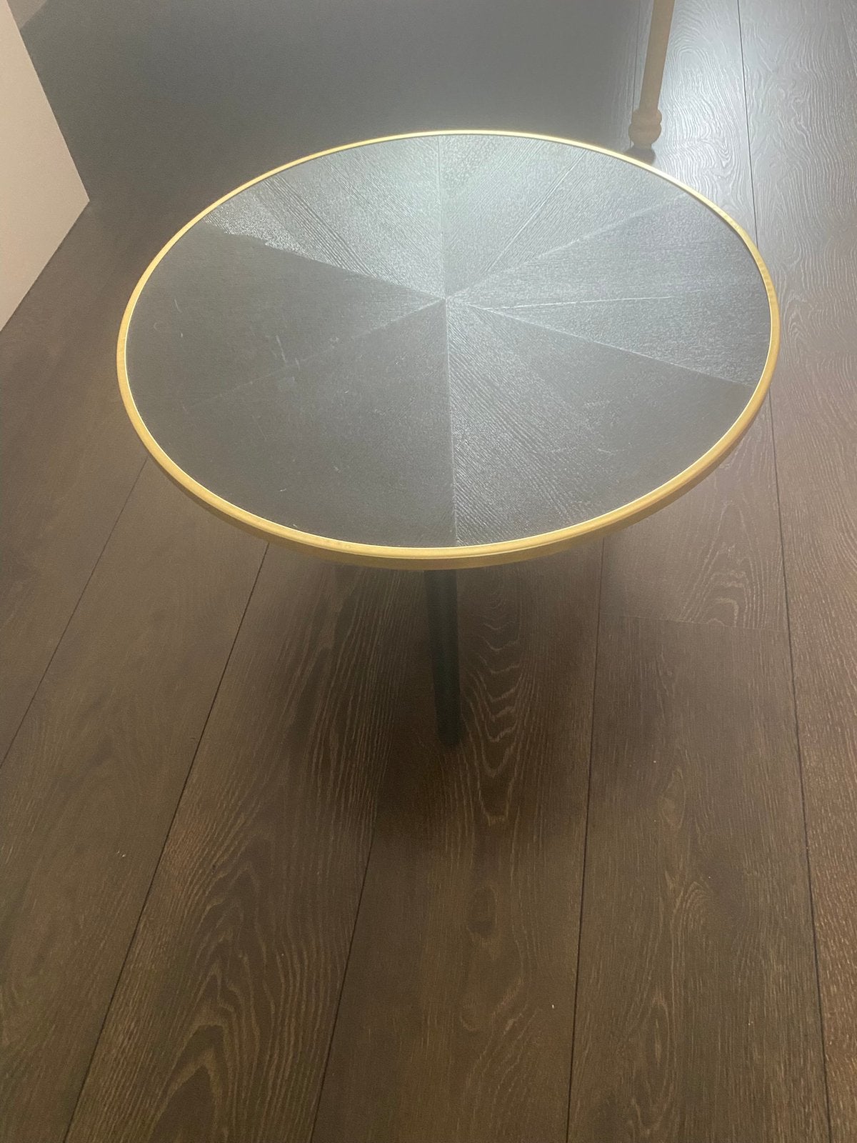 Bijzettafeltje, Minder dan 55 cm, Rond, Zo goed als nieuw, Ophalen