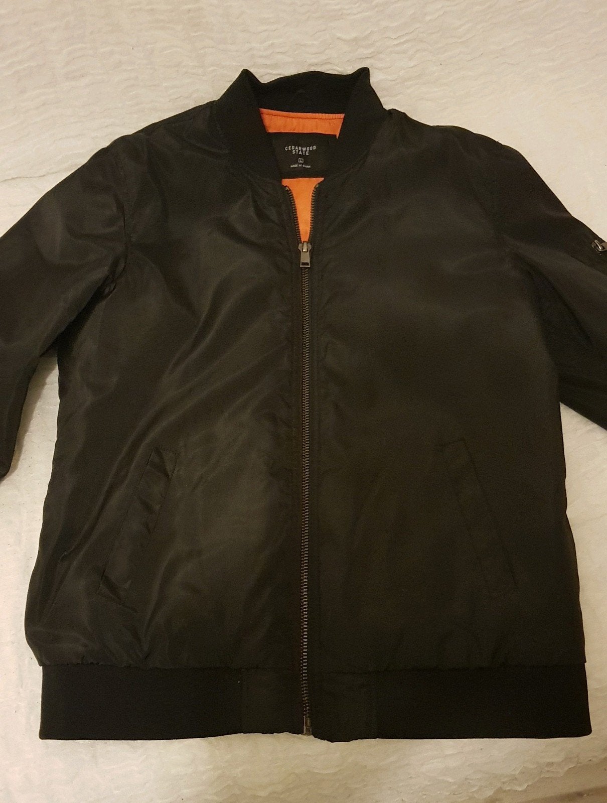 Boomberjack zwart mt L zgan, Kleding | Heren, Jassen | Zomer, Ophalen of Verzenden, Zo goed als nieuw, Maat 52/54 (L), Zwart