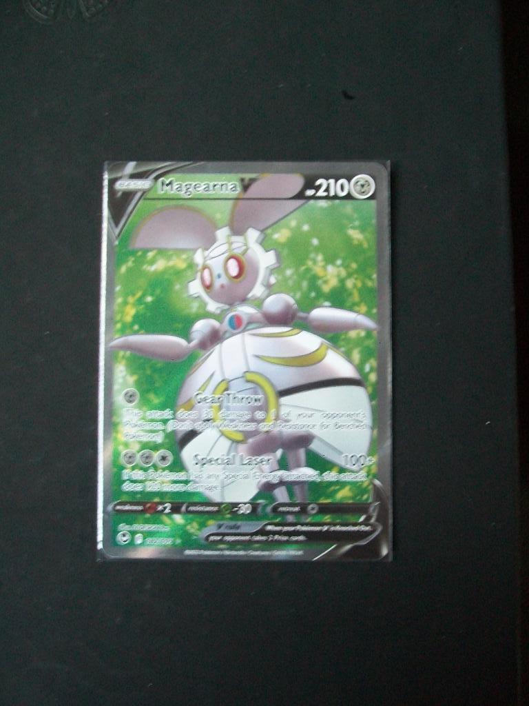 8505: Nieuwe Pokemon Kaart MAGEARNA V Hp 210 (182/195), Verzenden, Nieuw, Losse kaart, Foil