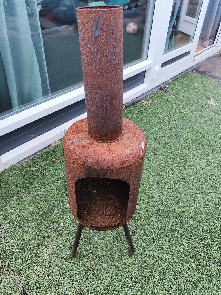 Vuurkorf, Tuin en Terras, Ophalen, Gebruikt, Vuurkorf