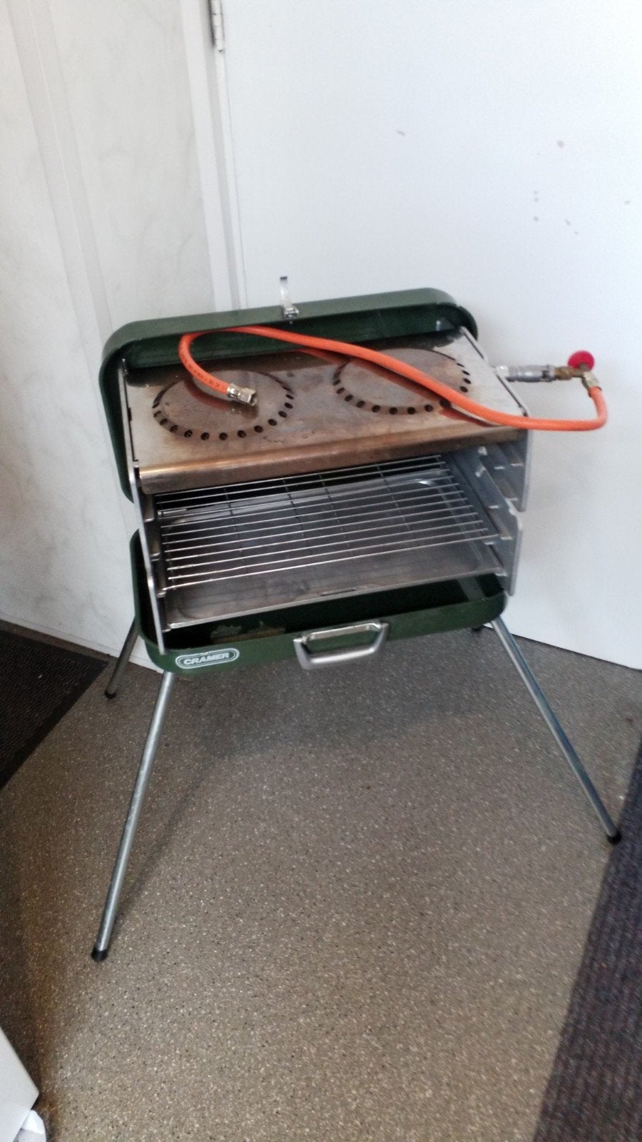 CRAMER  KOFFER   GRILL, Caravans en Kamperen, Kampeeraccessoires, Ophalen