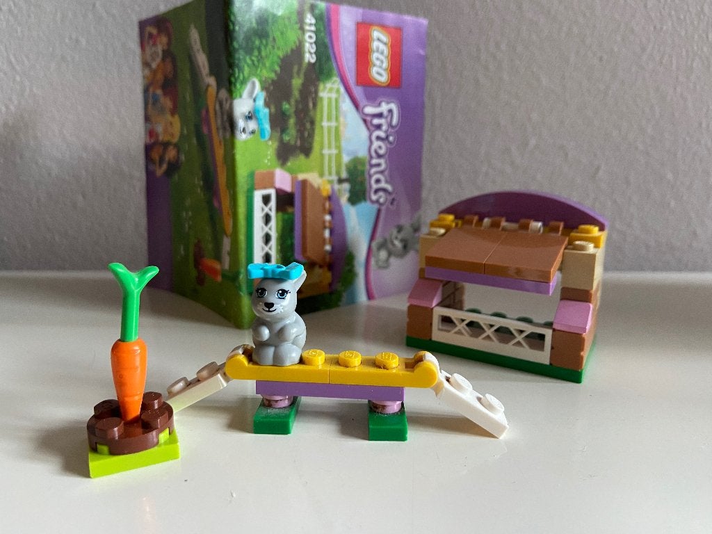 Lego Friends Het hok van konijn, Ophalen, Lego, Compleet, Friends