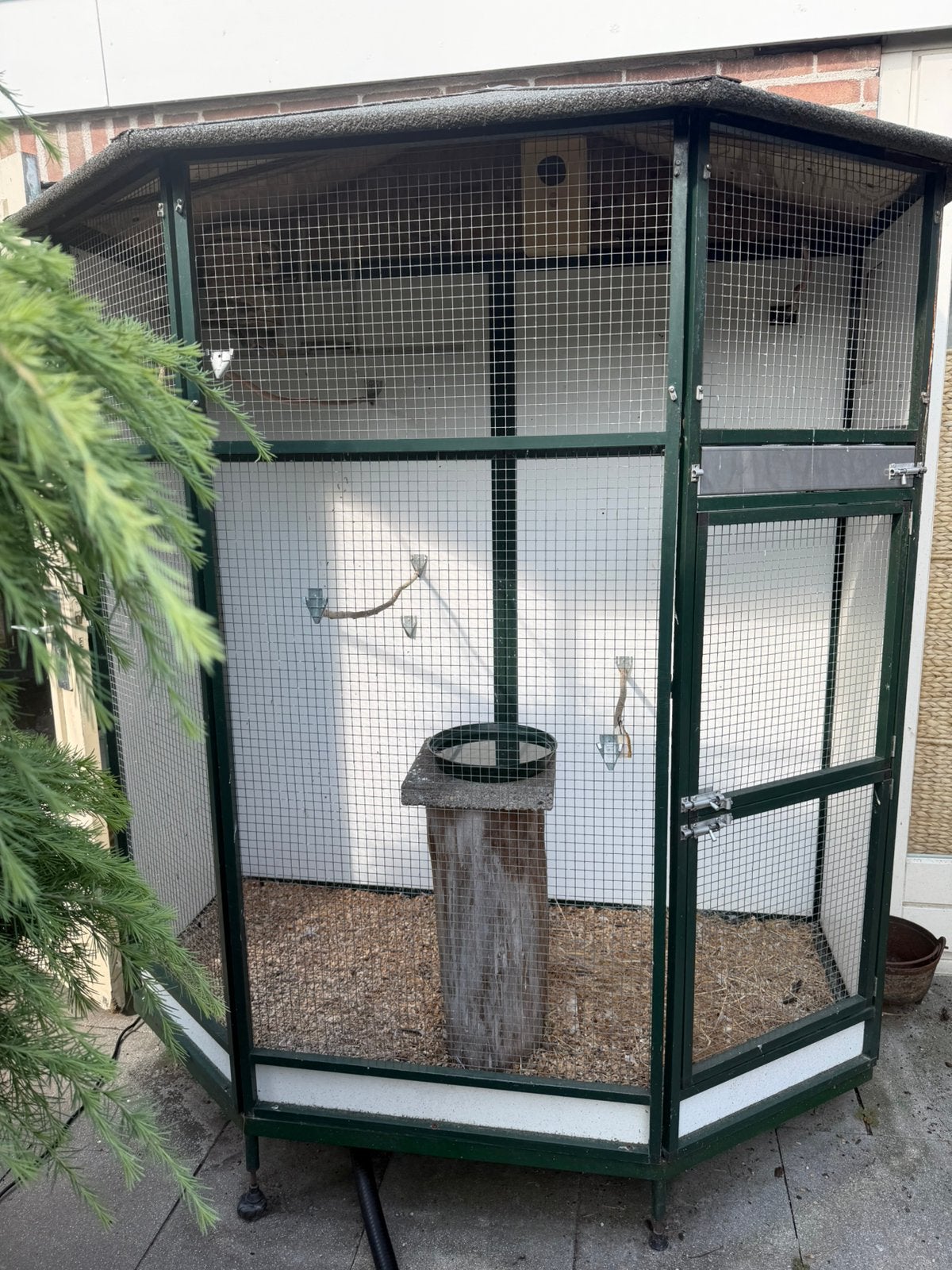 Aluminium Muur Volière, Ophalen, Zo goed als nieuw, Aluminium, Volière