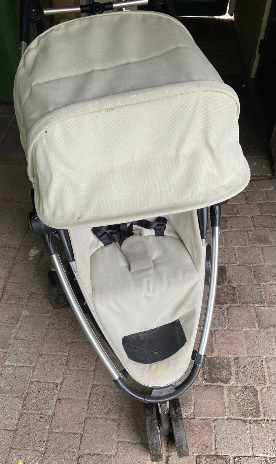 Quinny Zapp Xtra 2 Buggy - Beige, Ophalen, Gebruikt, Quinny, Verstelbare rugleuning