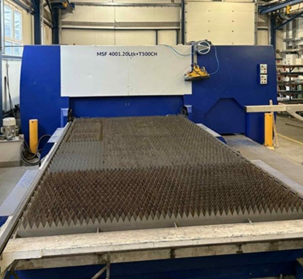 Laser cutting machine MicroStep MSF 4001.20Ltk T500, Ophalen, Gebruikt, Metaal, Machine