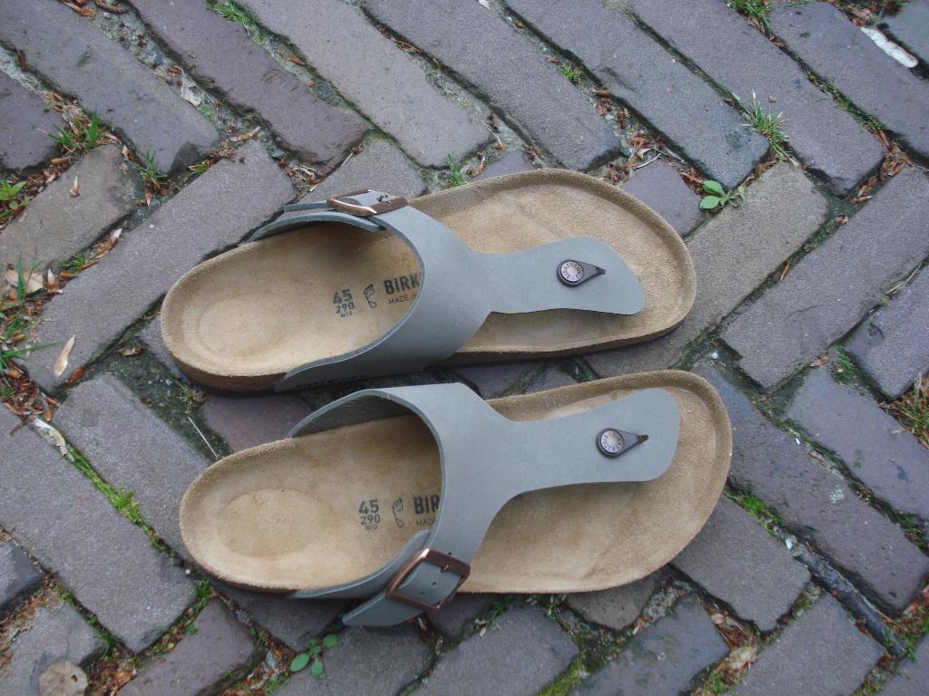 BIRKENSTOCK RAMSES KHAKI 45 NIEUW GRATIS VERZENDING PER POST, Slippers, Verzenden, Nieuw, Groen