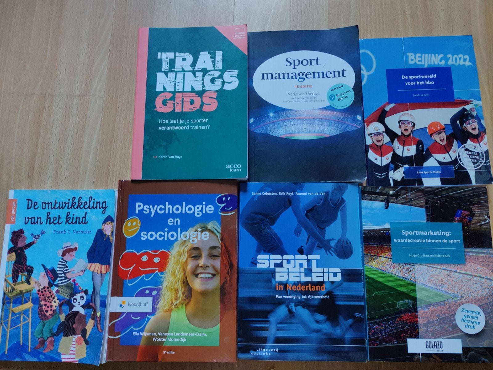 Sportkunde 1ste jaar boekenpakket nijmegen 2de hands, Diverse auteurs, Zo goed als nieuw, Gamma, HBO