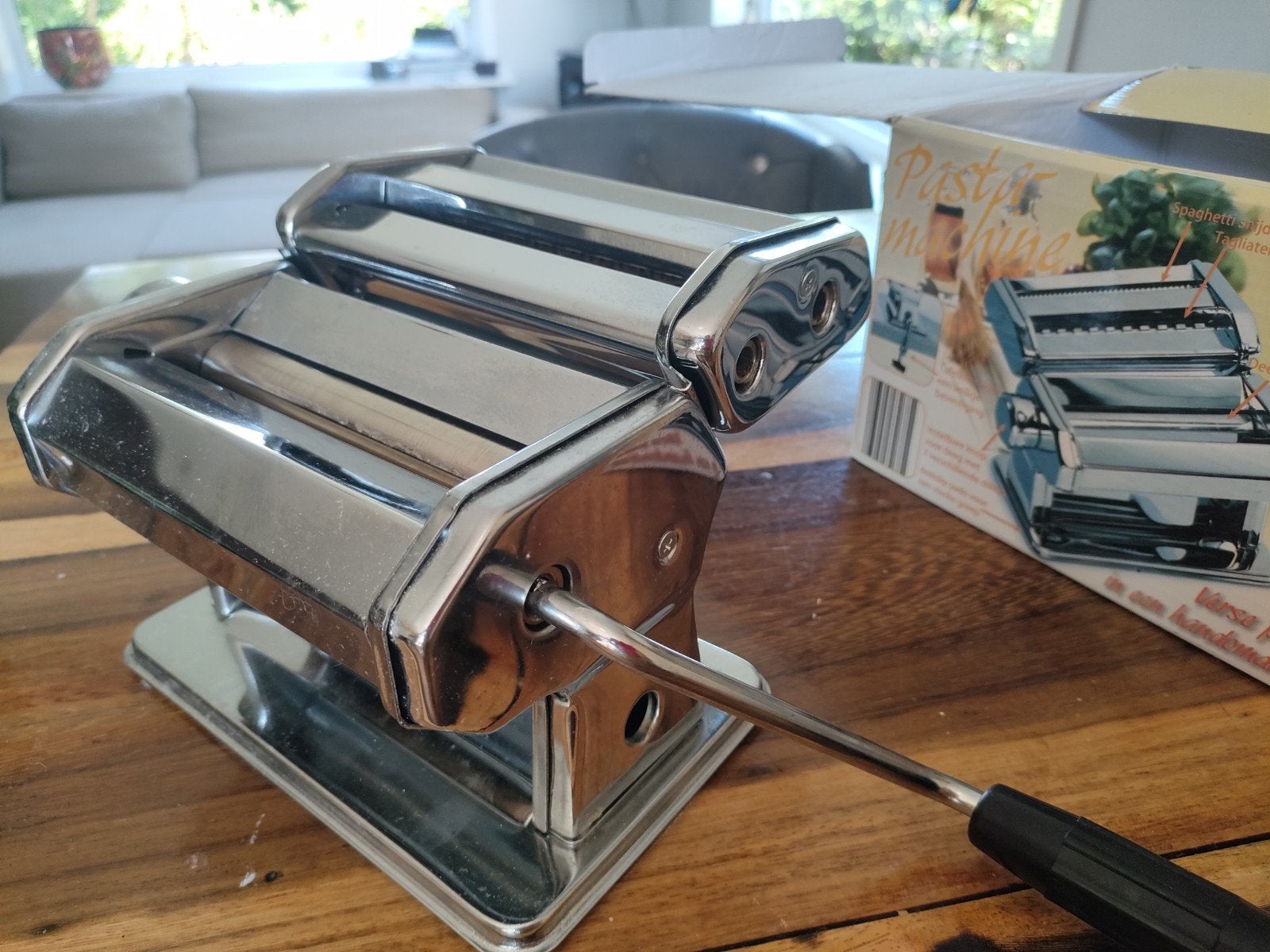 Pastamachine voor verse pasta - Zo goed als nieuw, Ophalen of Verzenden, Zo goed als nieuw