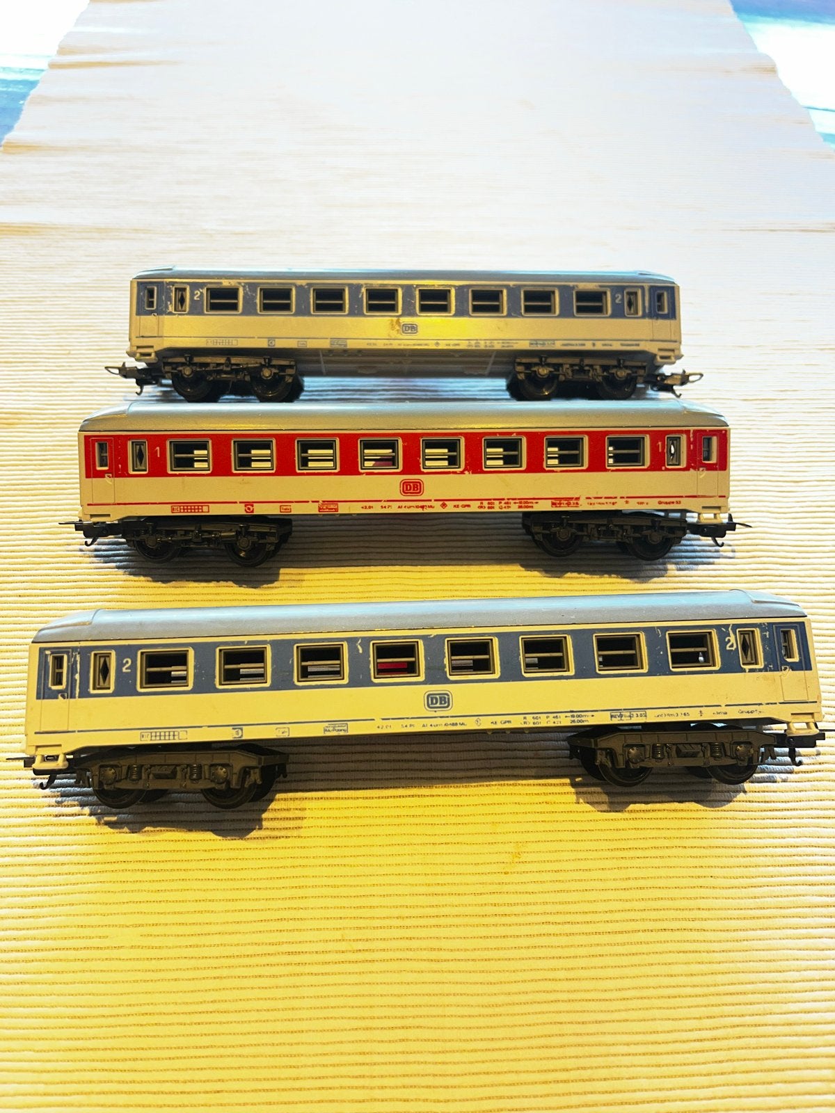 3 Lima DB wagons, Ophalen of Verzenden, Gebruikt, Wagon, Lima