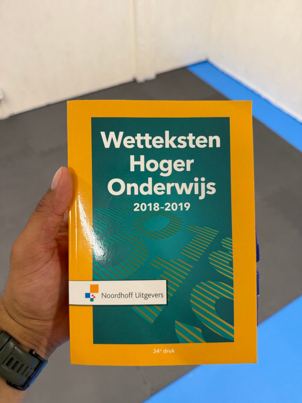 Wetteksten Hoger Onderwijs 2018-2019 - 34e druk, Ophalen of Verzenden, Gamma, Zo goed als nieuw, HBO