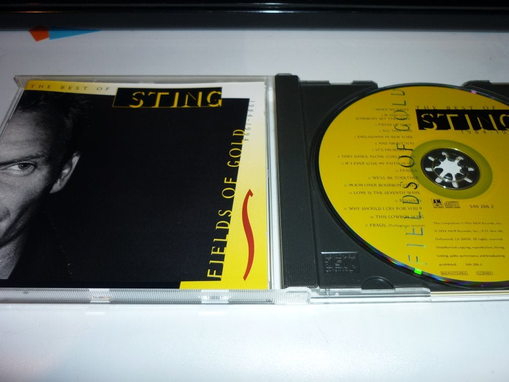 Sting - Fields of Gold: The Best Of (CD), Gebruikt, Pop, Ophalen of Verzenden, Verzamelalbum