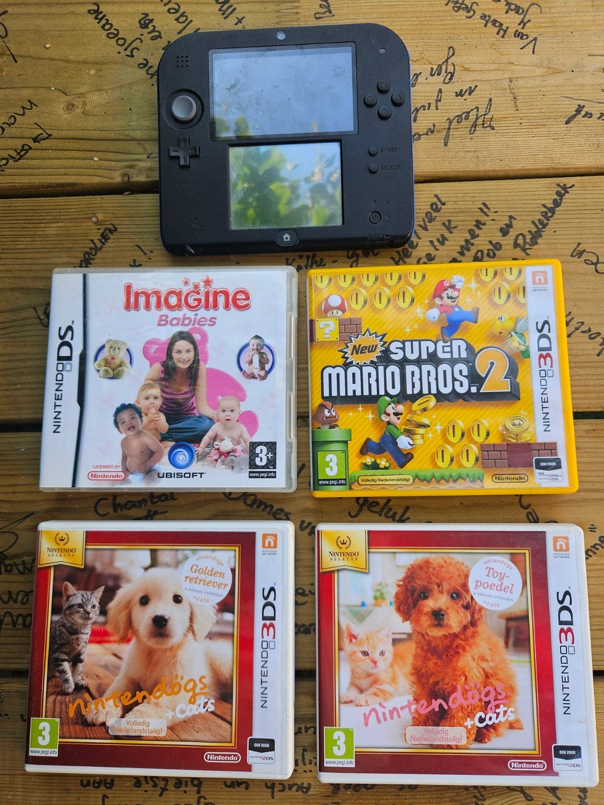 Nindendo DS., Spelcomputers en Games, Ophalen of Verzenden, Zo goed als nieuw, 2DS