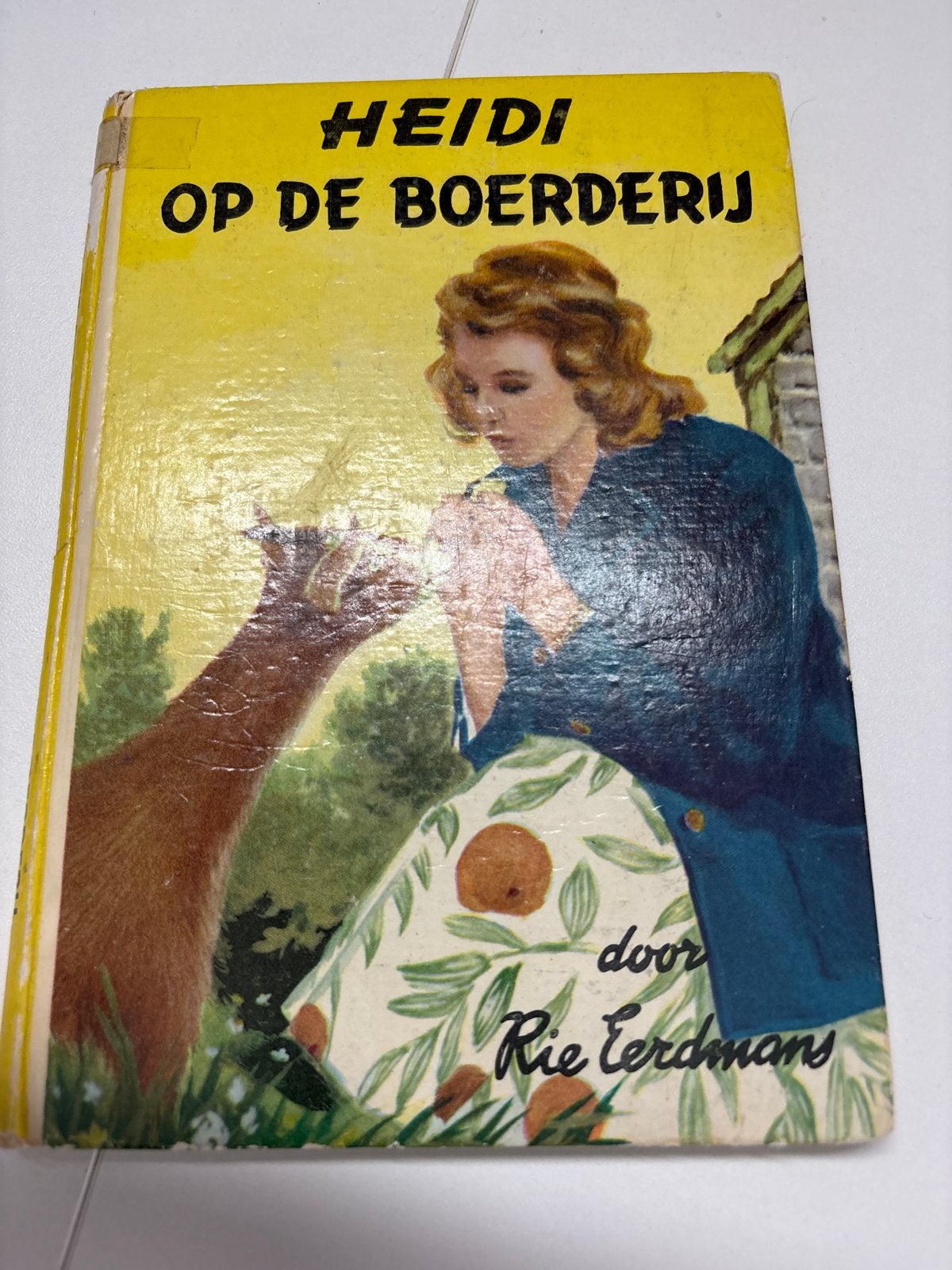 Heidi op de Boerderij - door Rie Eerdmans, Ophalen of Verzenden, Gelezen, Fictie algemeen