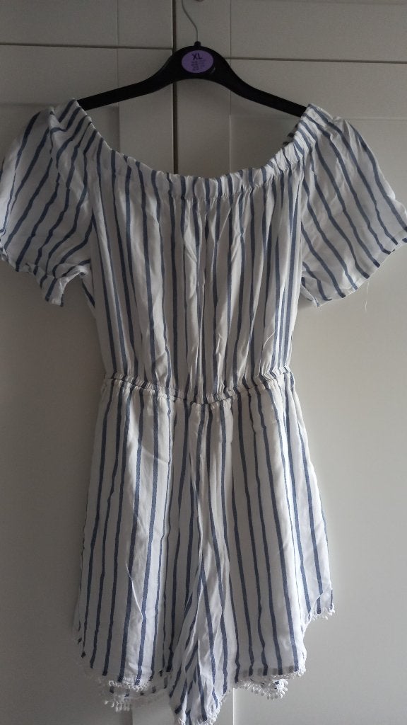 jumpsuit / Bershka, Kleding | Dames, Jumpsuits, Zwart, Maat 36 (S), Gedragen, Bershka