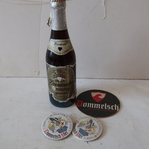 Fles Dommelsch Dominator Speciaal ongeopend, Verzamelen, Ophalen of Verzenden, Zo goed als nieuw, Flesje(s), Dommelsch