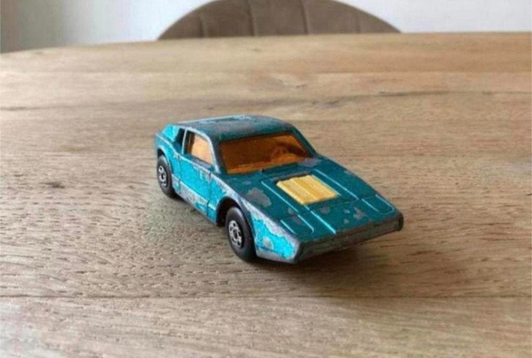 Matchbox Superfast nr. 85 – Saab Sonett – 1973, Ophalen of Verzenden, Gebruikt, Auto