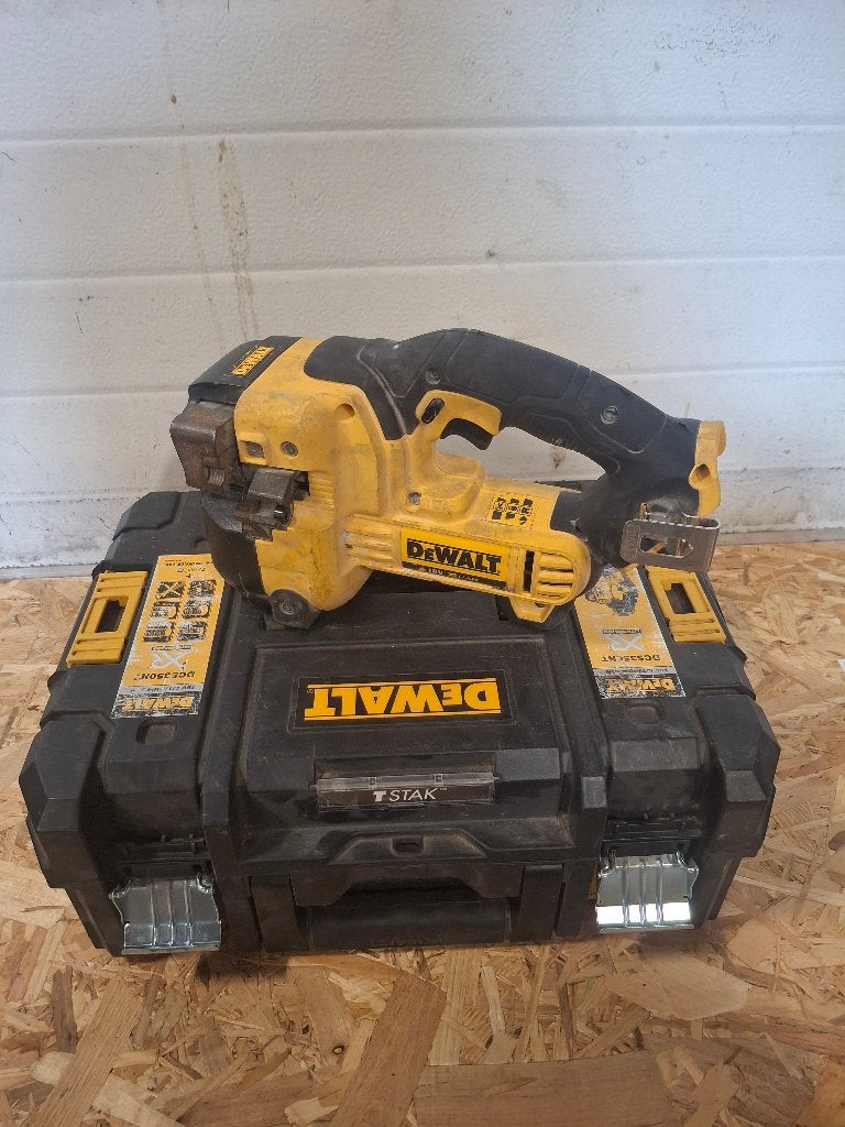 DeWALT DCS350 | Draadeinde knipper | incl. Tstak koffer, Ophalen of Verzenden, Gebruikt