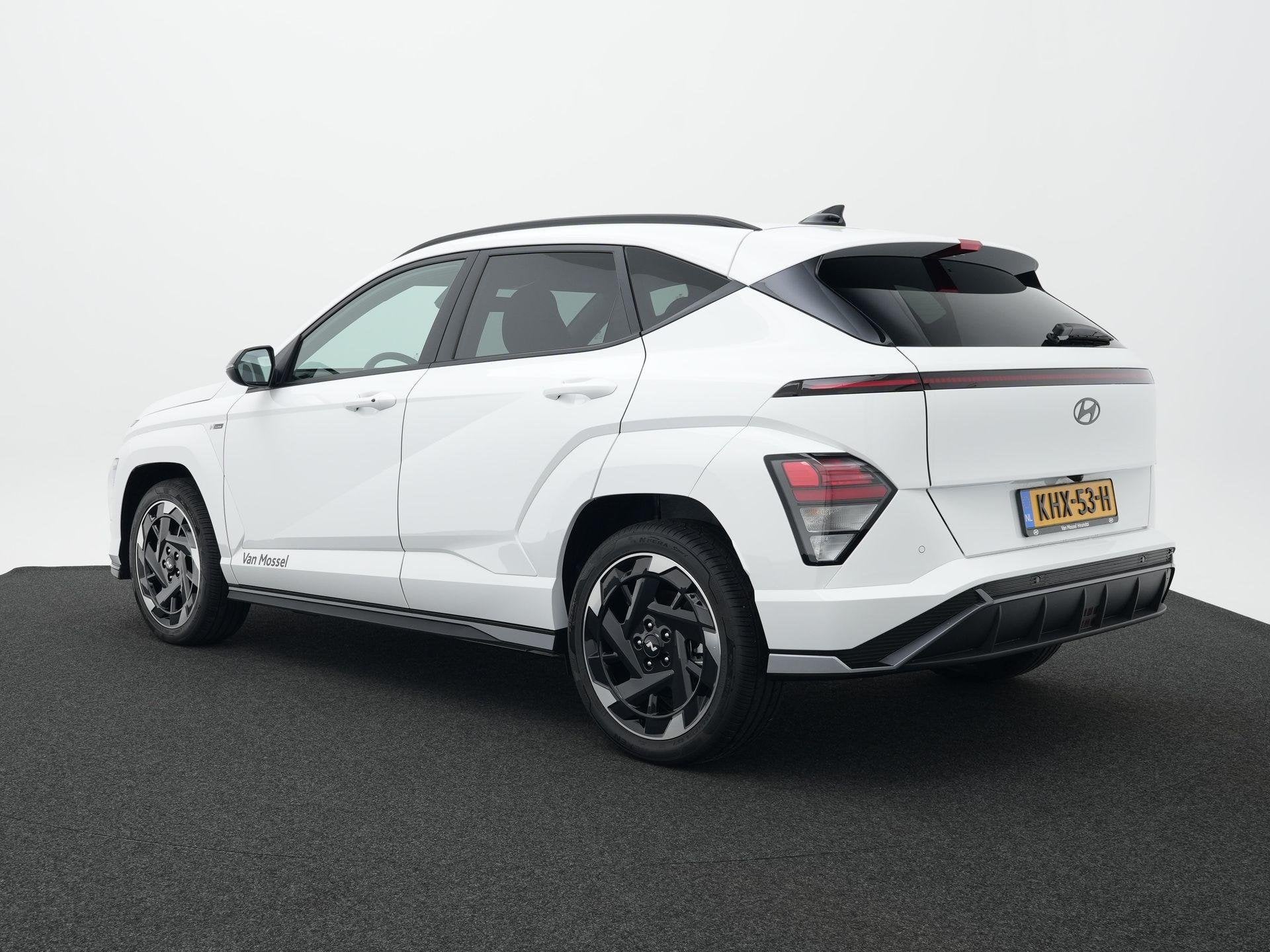 Hyundai Kona Electric N Line Business 64.8 kWh | Bose Audio, Auto's, 12 maanden, Stof, 750 kg, Wit