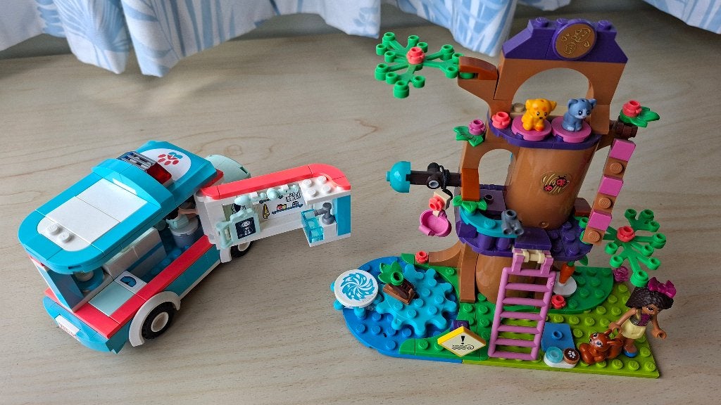 Lego Friends Dierenambulance 41445 incl. boekjes, Lego, Friends, Ophalen of Verzenden, Zo goed als nieuw