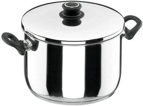 Kookpan -pot met Deksel – Ø 20 cm 4,5L - Rvs | Lacor Nieuw, Met handvatten, Nieuw, Ophalen of Verzenden, Rvs