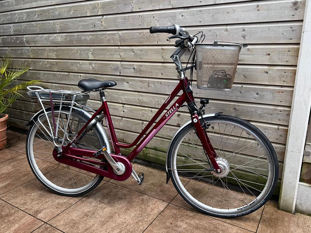 Stella Vicenza elektrische fiets, 53 tot 56 cm, Versnellingen, Zo goed als nieuw, Ophalen