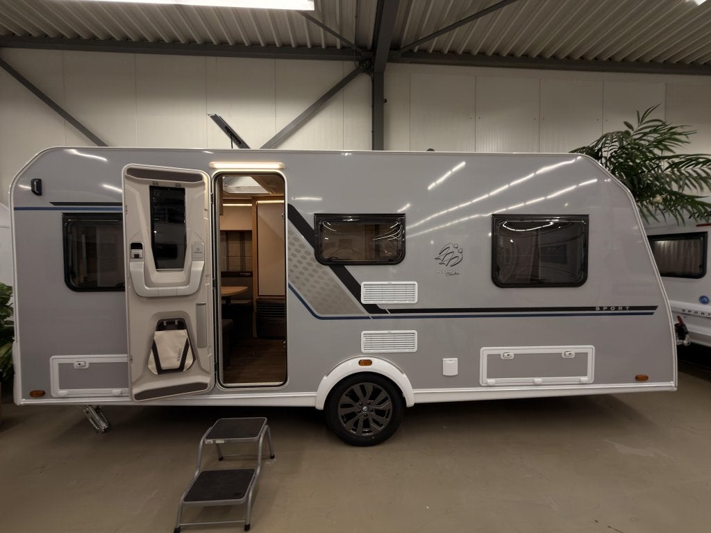 Knaus Sport Platinum 500 EU Platinum Pakket, vloer, 1800KG, Serviceluik, Rondzit, Bedrijf, 6 tot 7 meter