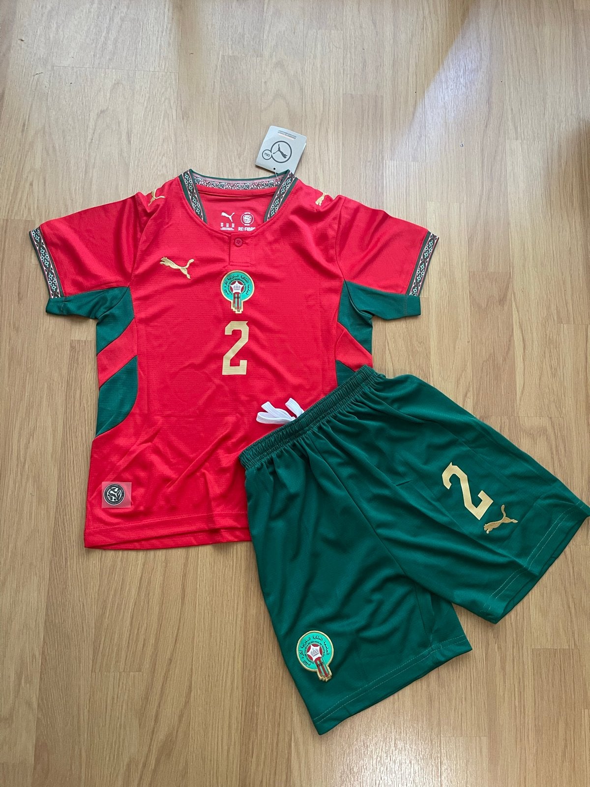 Hakimi Marokko tenue kids maat 24 (135-145cm), Ophalen of Verzenden, Nieuw, Jongen of Meisje