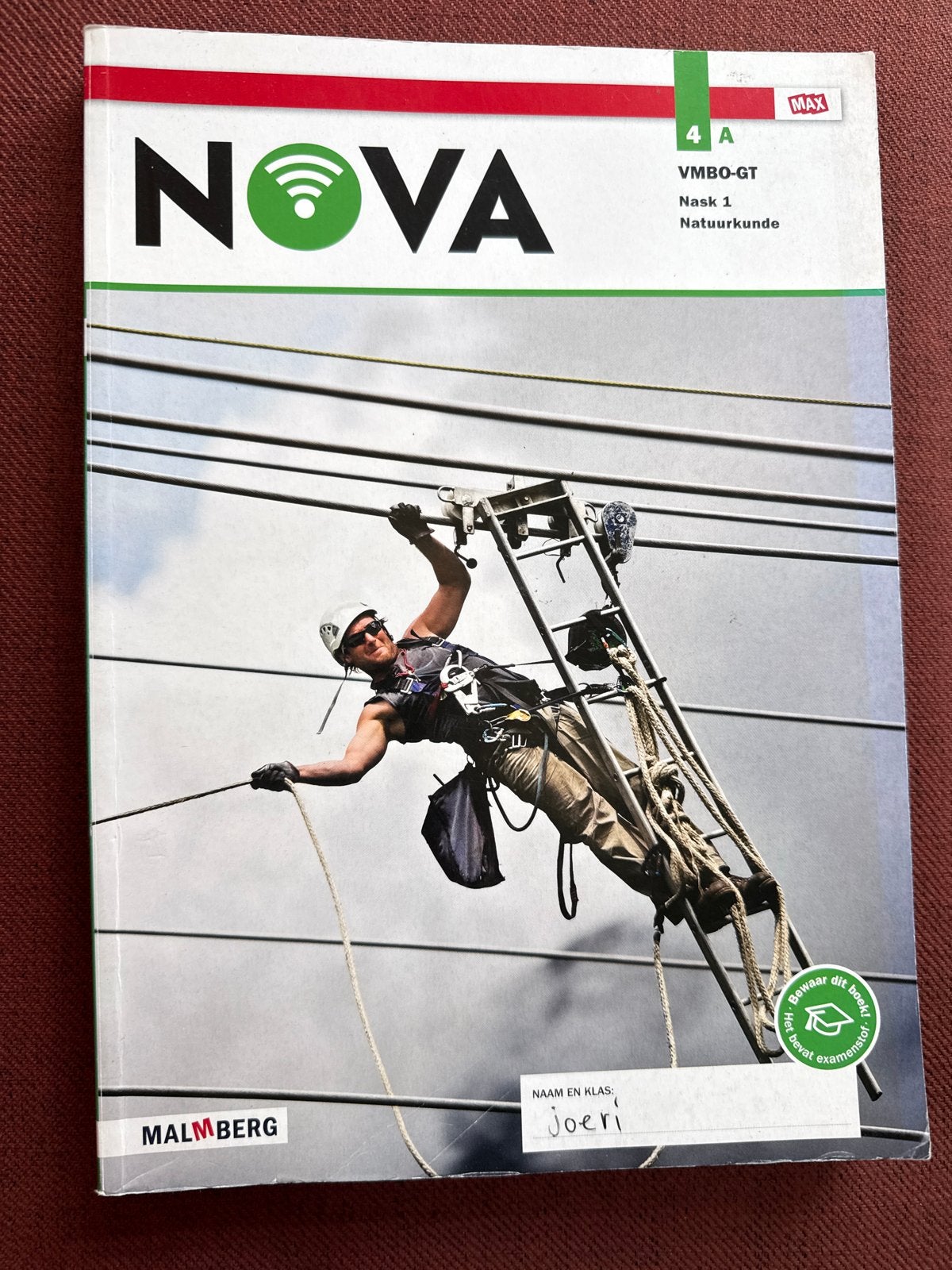 NOVA 4A VMBO-GT Nask 1 Natuurkunde Malmberg, Boeken, Ophalen of Verzenden, Gelezen, VMBO, Natuurkunde