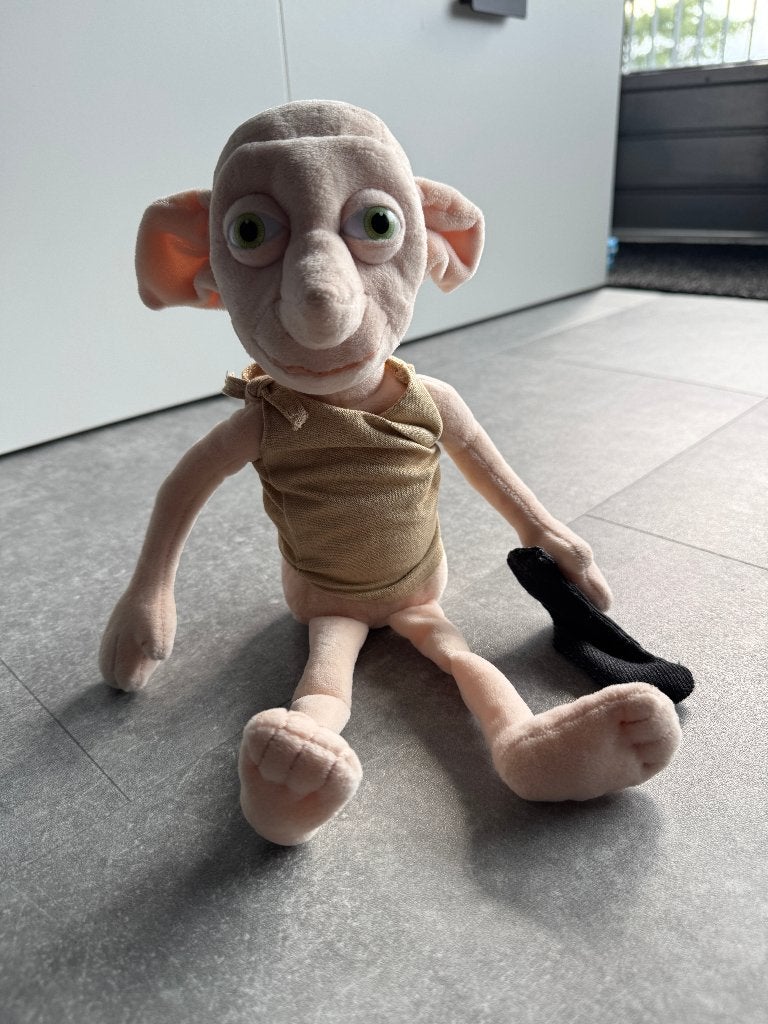 Dobby the House-Elf knuffel (Harry Potter), Ophalen of Verzenden, Zo goed als nieuw, Actiefiguurtje