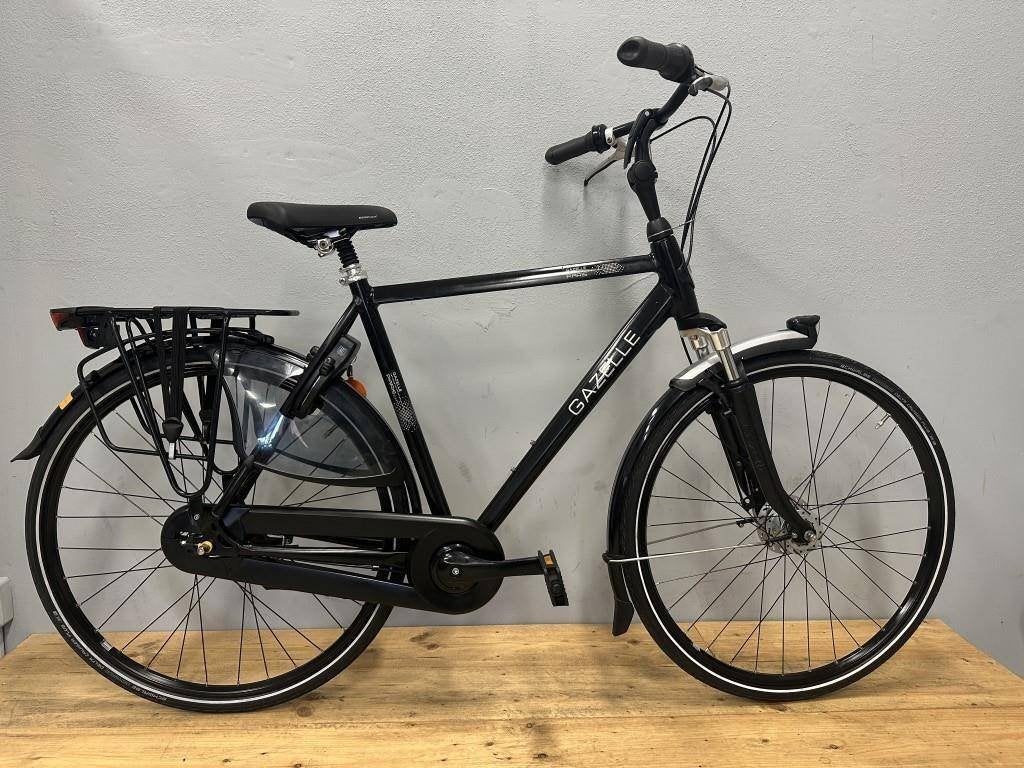 Gazelle Paris 7 versn. met Rollerbrakes, Ophalen, Gebruikt, Versnellingen, 57 tot 61 cm