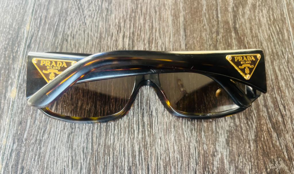 Prada zonnenbril SPR16L, Overige merken, Zonnebril, Zwart, Ophalen of Verzenden