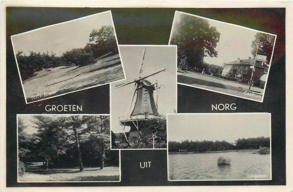 702-073-005 Norg, Verzenden, Voor 1920, Drenthe