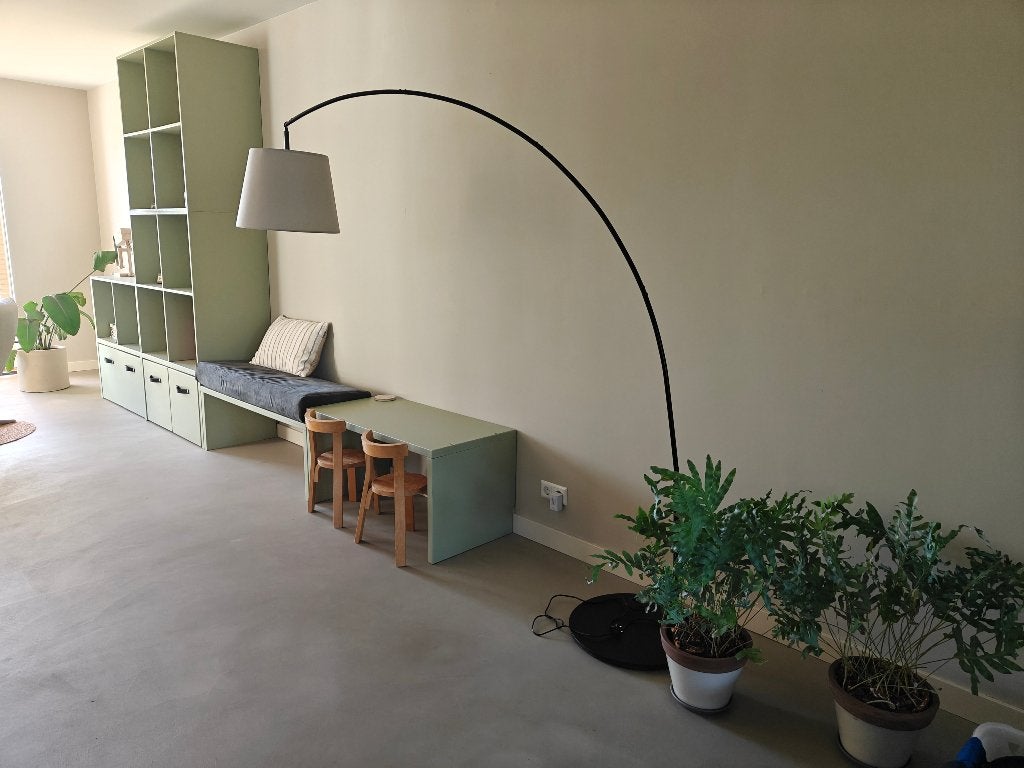 Boog lamp, Ophalen, Kunststof, 200 cm of meer, E27 (groot)